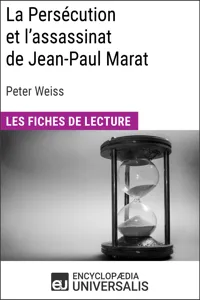 La Persécution et l'assassinat de Jean-Paul Marat de Peter Weiss_cover