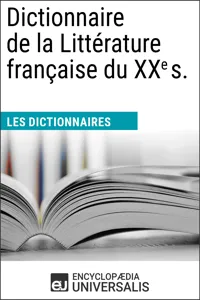 Dictionnaire de la Littérature française du XXe siècle_cover