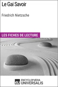 Le Gai Savoir de Friedrich Nietzsche_cover