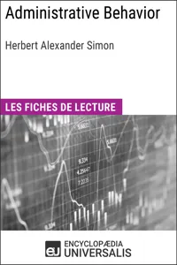 Administrative Behavior. A Study of Decision-Making Processes in Administrative Organization de Herbert Alexander Simon_cover