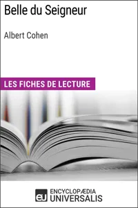 Belle du Seigneur d'Albert Cohen_cover