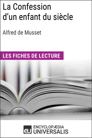 La Confession d'un enfant du siècle d'Alfred de Musset