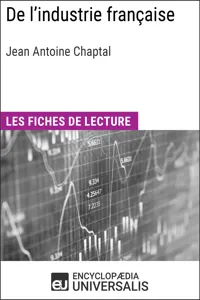 De l'industrie française de Jean Antoine Chaptal_cover