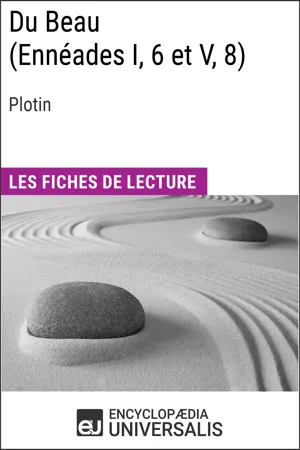 Du Beau (Ennéades I, 6 et V, 8) de Plotin