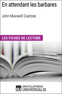 En attendant les barbares de John Maxwell Coetzee_cover