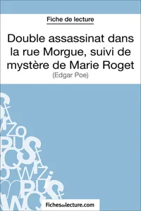 Double assassinat dans la rue Morgue, suivi du mystère de Marie Roget_cover