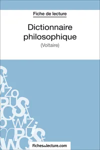 Dictionnaire philosophique_cover