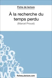 A la recherche du temps perdu_cover