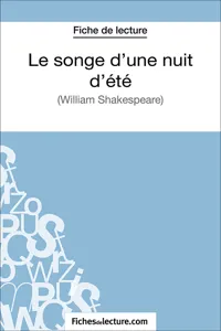 Le songe d'une nuit d'été_cover