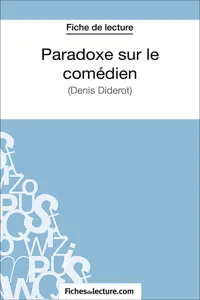 Paradoxe sur le comédien_cover