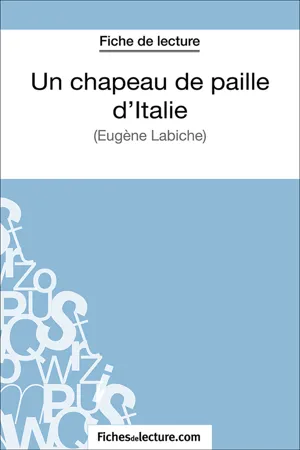 Un chapeau de paille d'Italie