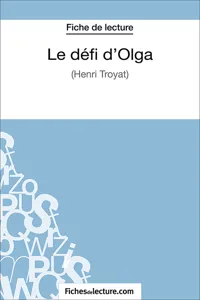 Le défi d'Olga_cover