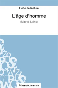 L'âge d'homme_cover