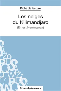 Les neiges du Kilimandjaro_cover