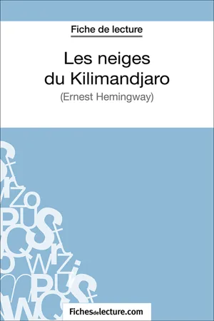 Les neiges du Kilimandjaro