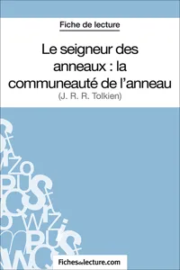 Le seigneur des anneaux : la communeauté de l'anneau_cover