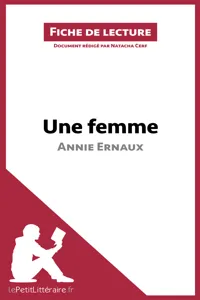 Une femme d'Annie Ernaux_cover