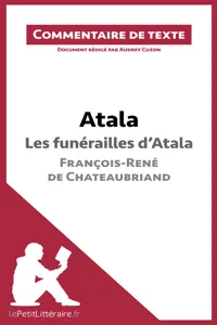 Atala - Les funérailles d'Atala - François-René de Chateaubriand_cover