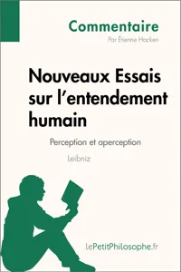 Nouveaux Essais sur l'entendement humain de Leibniz - Perception et aperception_cover
