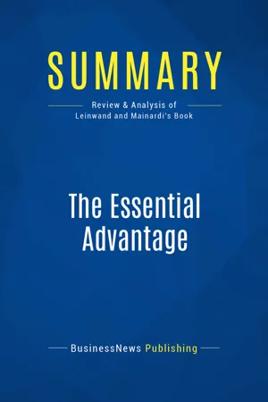 Summary: The Essential Advantage