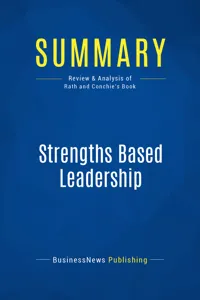 Summary: Strengths Based Leadership_cover