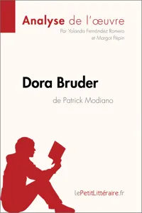 Dora Bruder de Patrick Modiano_cover