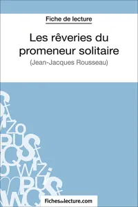 Les rêveries du promeneur solitaire_cover