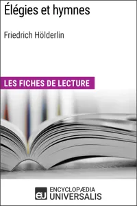 Élégies et hymnes de Friedrich Hölderlin_cover