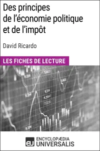 Des principes de l'économie politique et de l'impôt de David Ricardo_cover