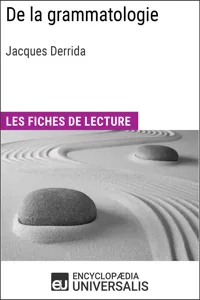 De la grammatologie de Jacques Derrida_cover