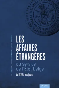 Les Affaires étrangères au service de l'État belge_cover