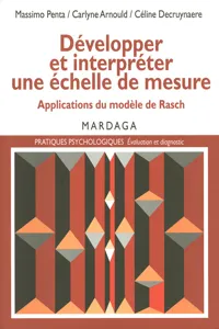 Développer et interpréter une échelle de mesure_cover