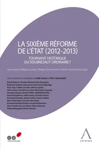 La sixième réforme de l'État_cover