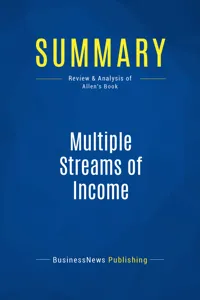 Summary: Multiple Streams of Income_cover