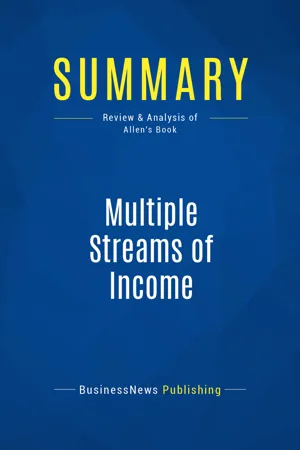 Summary: Multiple Streams of Income