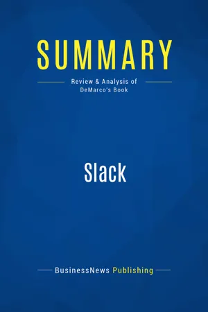 Summary: Slack