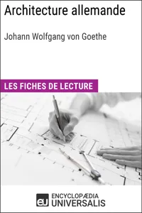 Architecture allemande de Goethe_cover