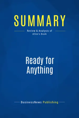 Summary: Ready for Anything