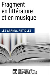 Fragment en littérature et en musique_cover