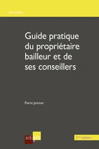 Guide du propriétaire bailleur et de ses conseillers - 2ème édition_cover