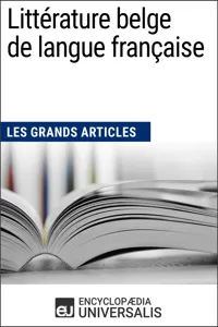 Littérature belge de langue française_cover