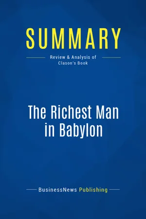 Summary: The Richest Man in Babylon