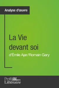 La Vie devant soi de Romain Gary_cover