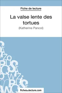 La valse lente des tortues_cover