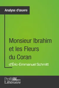 Monsieur Ibrahim et les Fleurs du Coran d'Éric-Emmanuel Schmitt_cover