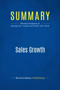 Summary: Sales Growth_cover