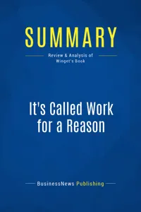 Summary: It's Called Work for a Reason_cover