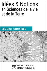 Dictionnaire des Idées & Notions en Sciences de la vie et de la Terre_cover