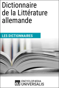 Dictionnaire de la Littérature allemande_cover