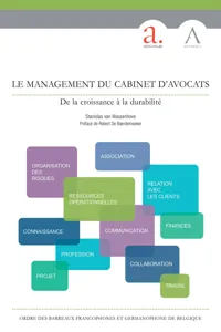 Le management du cabinet d'avocats_cover